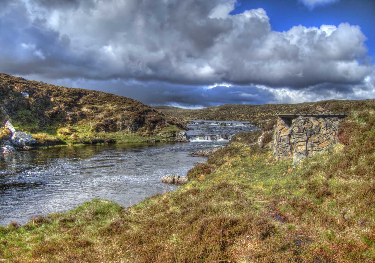 Spring salmon fishing on the Isle of Lewis