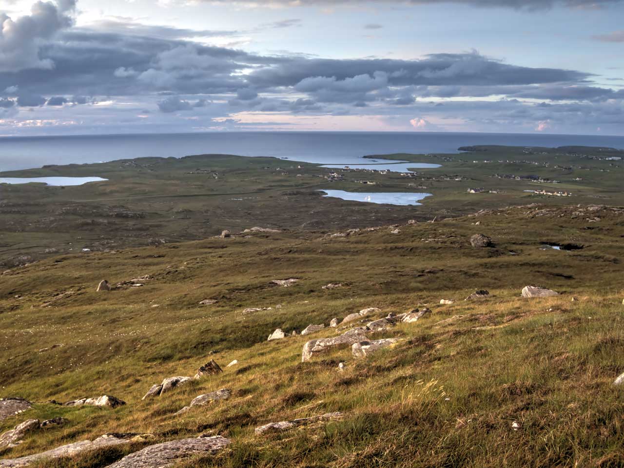 Shawbost including Dollag's Cottage on the West Side of Lewis