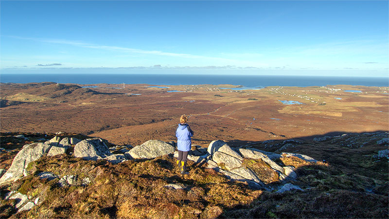 Overlooking Dollag's Cottage in November 2016