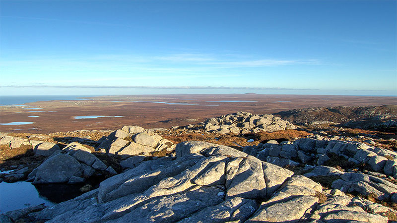 North Lewis moorland from above Dollag's Cottage