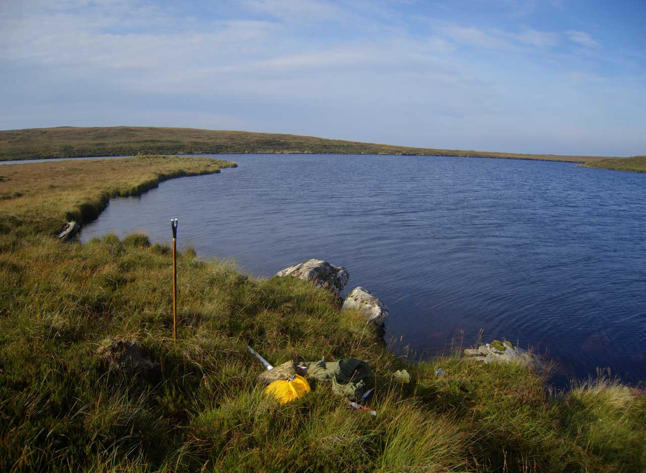 Making tea on a remote Lewis trout loch