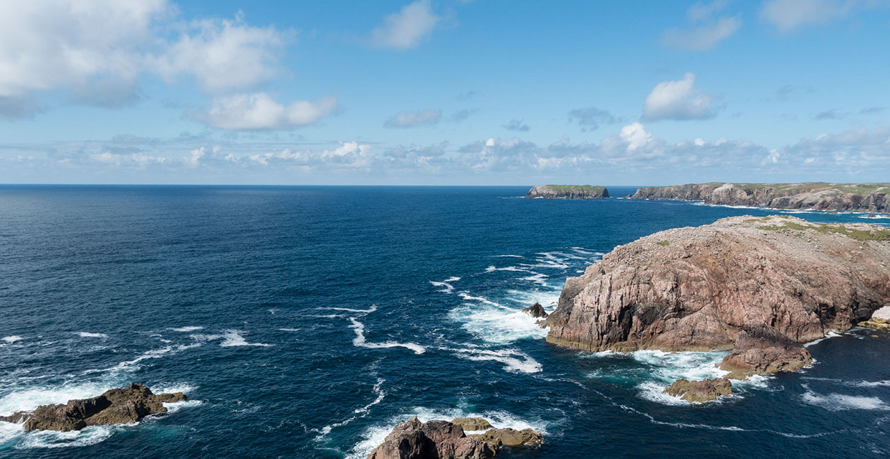 Seascape taken on the west coast of the Isle of Lewis