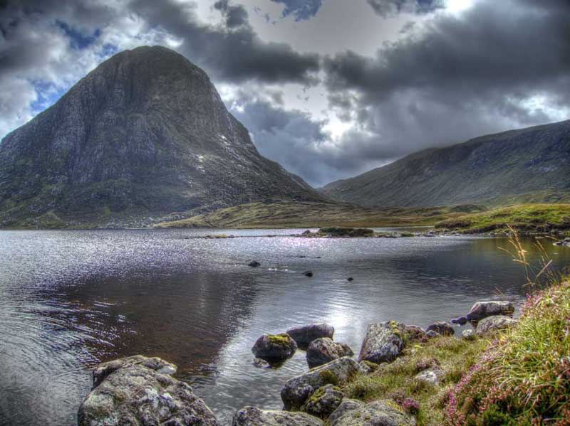 Sron Uladail and Loch Uladail